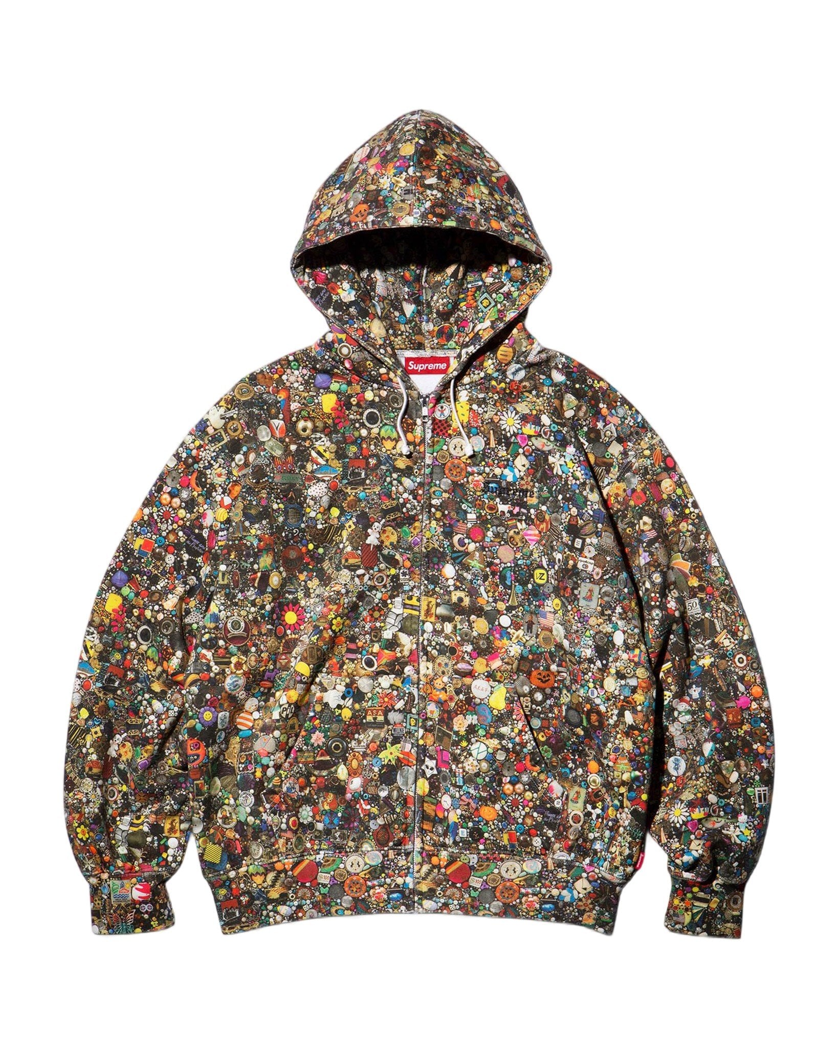 Supreme/Mike Kelley Zip Up Hooded Sweatshirt - Supreme
