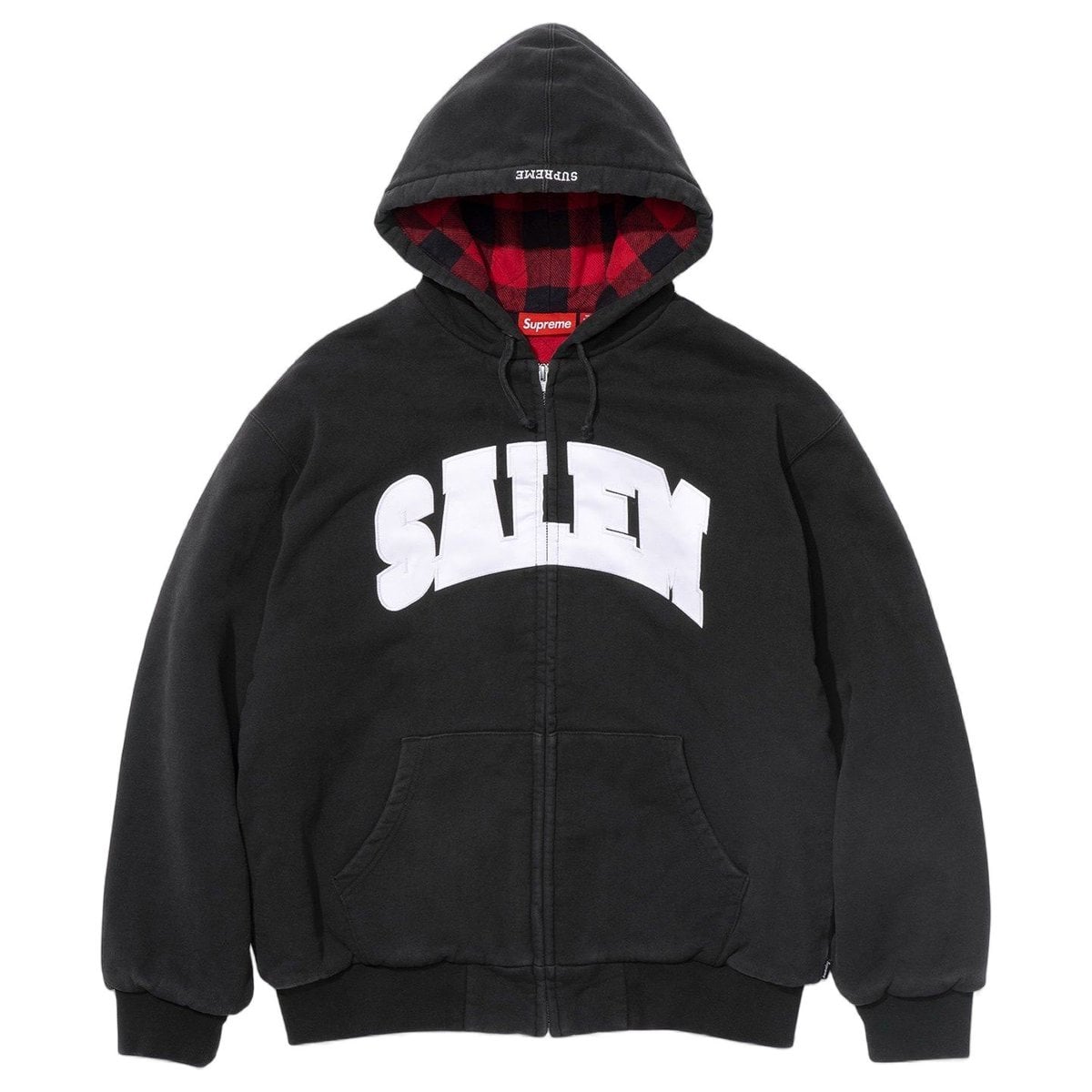 Supreme/SALEM Zip Up Hooded Sweatshirt