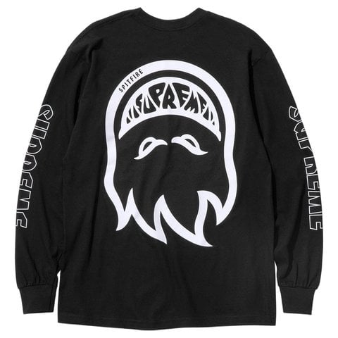 Supreme Supreme®/Spitfire® L/S Tee - Supreme®/Spitfire® Bighead L/S Tee Black