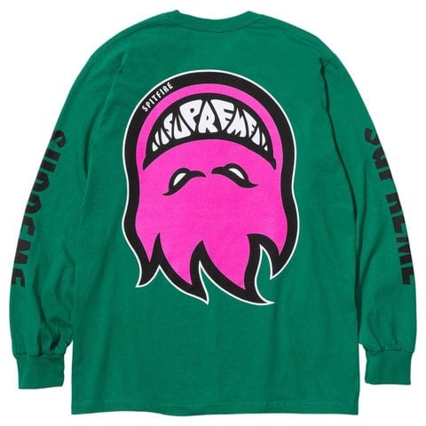 Supreme Supreme®/Spitfire® L/S Tee - Supreme®/Spitfire® Bighead L/S Tee Green