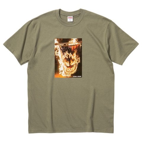 Supreme Supreme®/Spitfire® Flag Tee - Supreme®/Spitfire® Flag Tee Olive