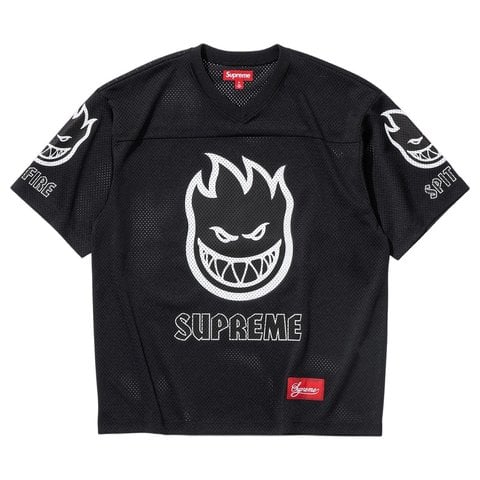 Supreme Supreme®/Spitfire® Football Jersey - Supreme®/Spitfire® Football Jersey Black