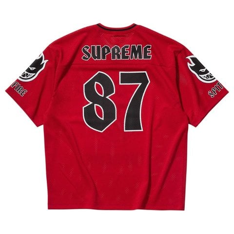 Supreme Supreme®/Spitfire® Football Jersey - Supreme®/Spitfire® Football Jersey Red