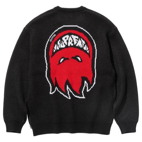 Supreme Supreme®/Spitfire® Sweater - Supreme®/Spitfire® Sweater Black