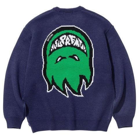 Supreme Supreme®/Spitfire® Sweater - Supreme®/Spitfire® Sweater Navy