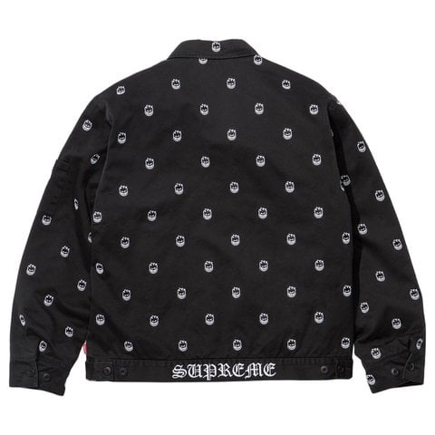 Supreme Supreme®/Spitfire® Work Jacket - Supreme®/Spitfire® Work Jacket Black