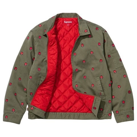 Supreme Supreme®/Spitfire® Work Jacket - Supreme®/Spitfire® Work Jacket Olive