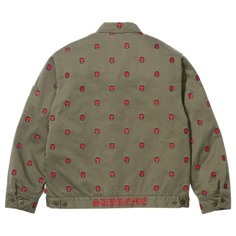 Supreme Supreme®/Spitfire® Work Jacket - Supreme®/Spitfire® Work Jacket Olive