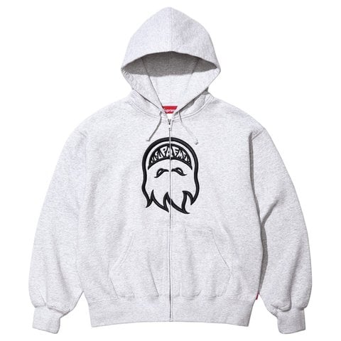 Supreme Supreme®/Spitfire® Zip Up Hooded Sweatshirt - Supreme®/Spitfire® Zip-Up Hooded Sweatshirt Grey