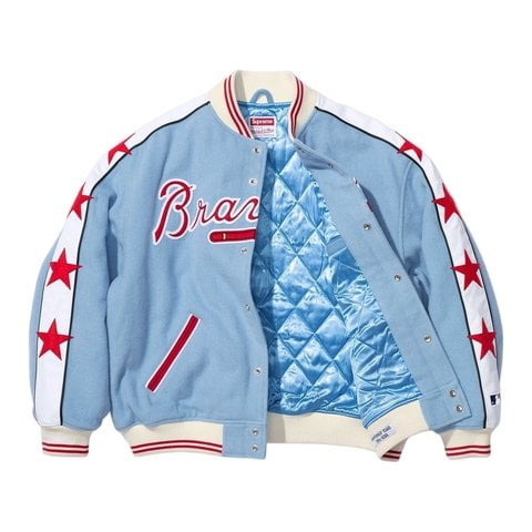 Supreme Supreme®/Mitchell & Ness® Teams Varsity Jacket - Teams Varsity Jacket. Official MLB and NBA merchandise made exclusively for Supreme.