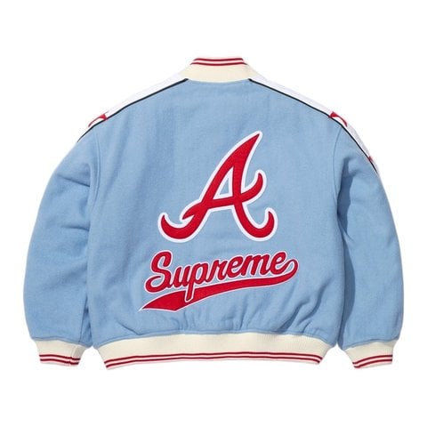 Supreme Supreme®/Mitchell & Ness® Teams Varsity Jacket - Teams Varsity Jacket. Official MLB and NBA merchandise made exclusively for Supreme.