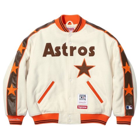 Supreme Supreme®/Mitchell & Ness® Teams Varsity Jacket - Teams Varsity Jacket. Official MLB and NBA merchandise made exclusively for Supreme.