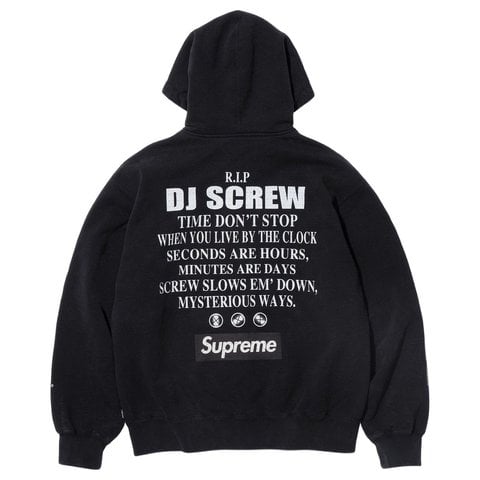 Supreme/DJ Screw Zip Up Hooded Sweatshirt - Supreme