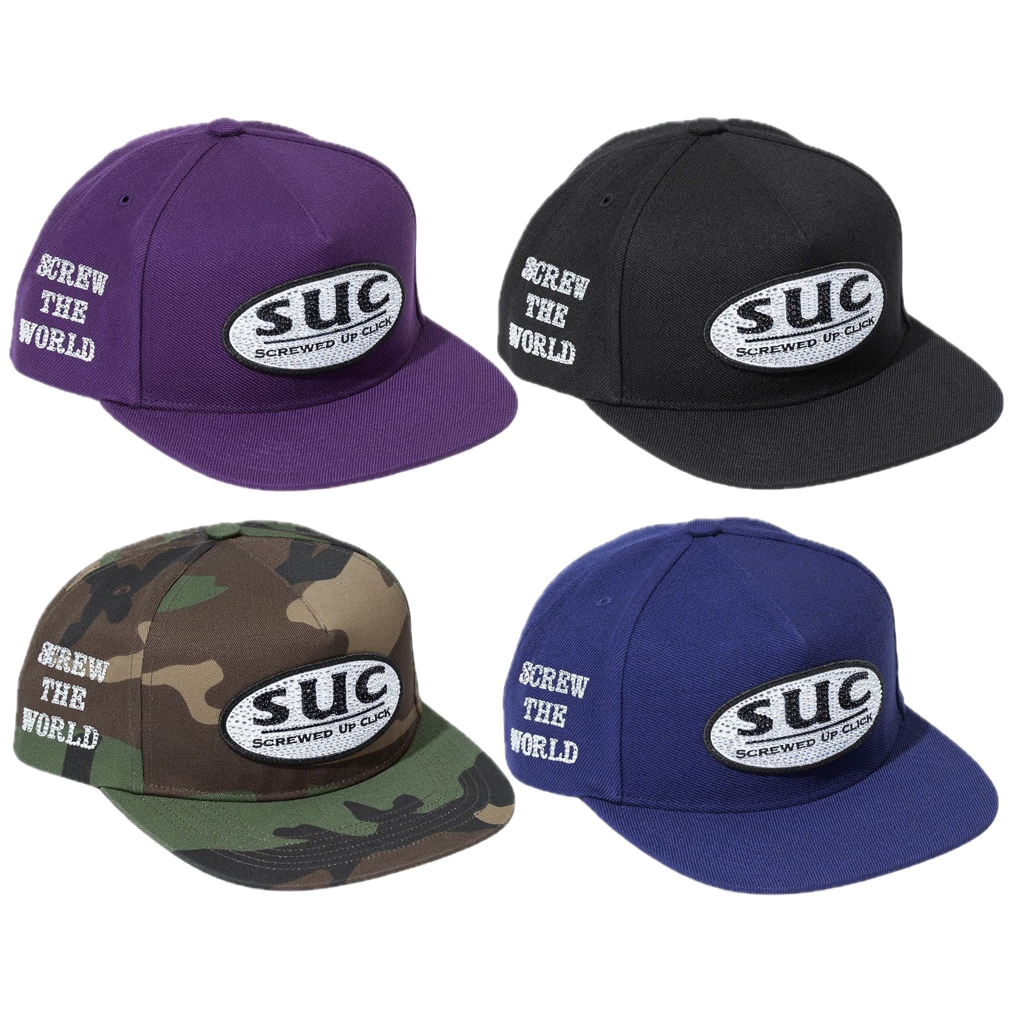 帽子 Supreme DJ Screw SUC 5-Panel  Supreme DJ Screw SUC 5-Panel Blue - SS26 - US
