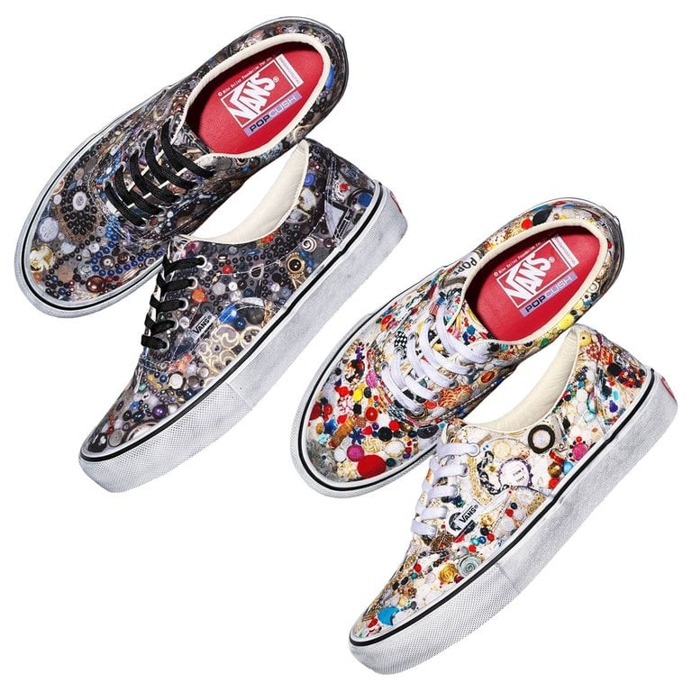 Supreme x Mike Kelley Vans Era all-over print found art SS26 Week 8