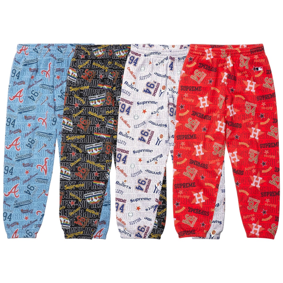 Supreme®/Mitchell & Ness® Teams Sweatpant - Supreme