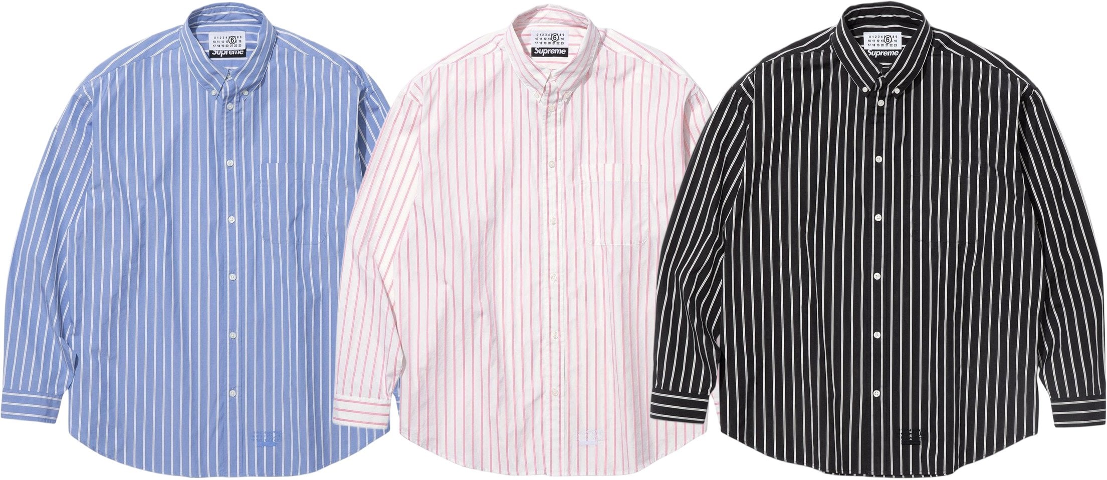 トップス Supreme MM6 Maison Margiela StripeShirt Supreme®/MM6 Maison Margiela Stripe Shirt - Supreme