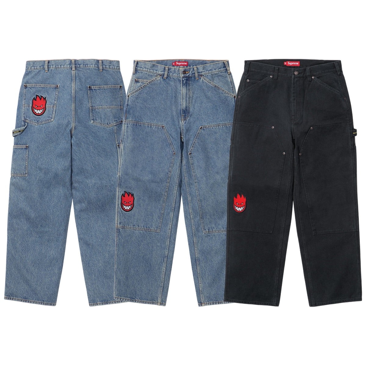 Supreme®/Spitfire® Double Knee Painter Pant - Supreme