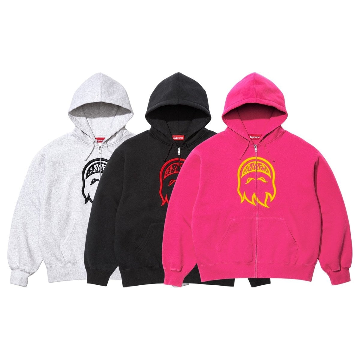 Supreme®/Spitfire® Zip Up Hooded Sweatshirt