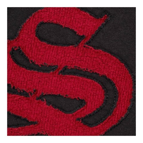 Supreme Cut Out Zip Up Hooded Sweatshirt - Black