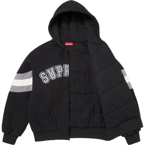 Filled Zip Up Hooded Sweatshirt - Supreme