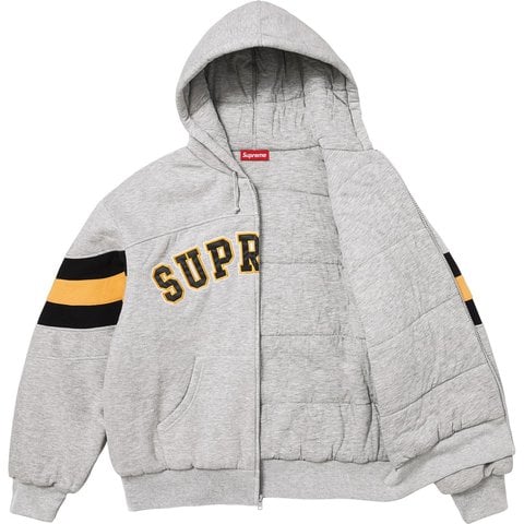 Filled Zip Up Hooded Sweatshirt - Supreme