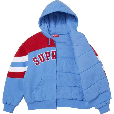 Filled Zip Up Hooded Sweatshirt - Supreme