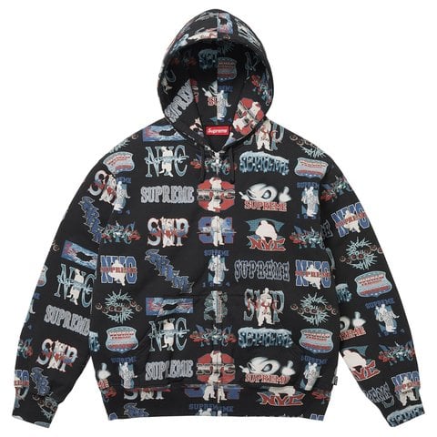 Flash Zip Up Hooded Sweatshirt - Supreme