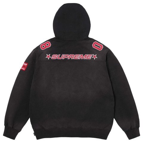 Football Jersey Hooded Sweatshirt - Supreme