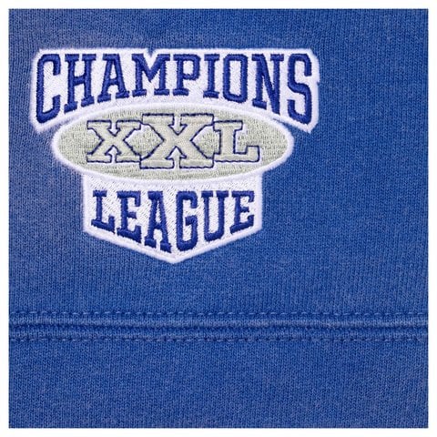 Supreme Football Jersey Hooded Sweatshirt - Royal