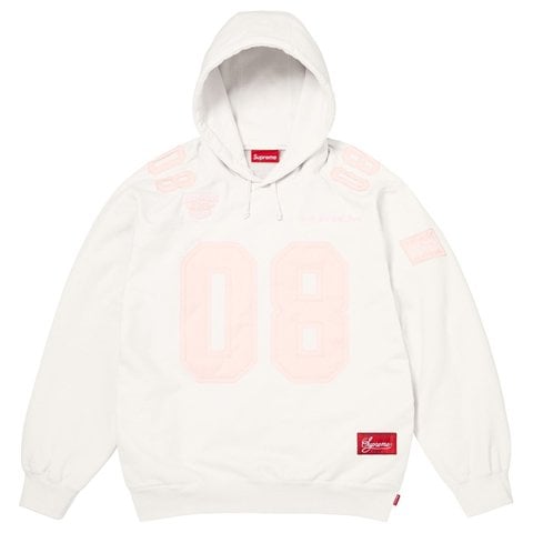 Football Jersey Hooded Sweatshirt - Supreme