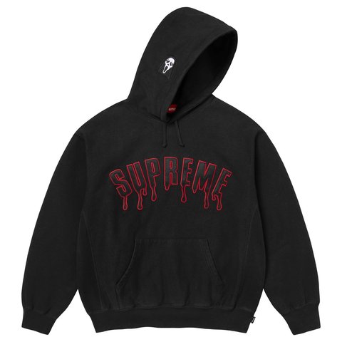 Supreme Ghostface® Arc Hooded Sweatshirt - Black