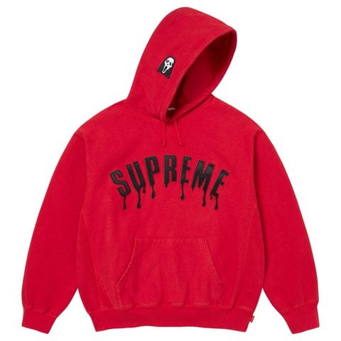Supreme Ghostface® Arc Hooded Sweatshirt - Red
