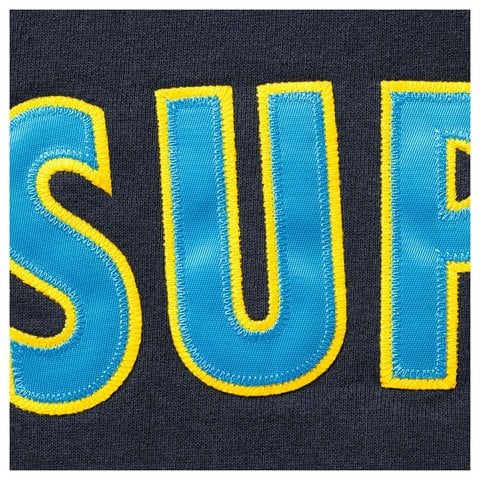 Supreme Mascots Zip Up Sweatshirt - Navy