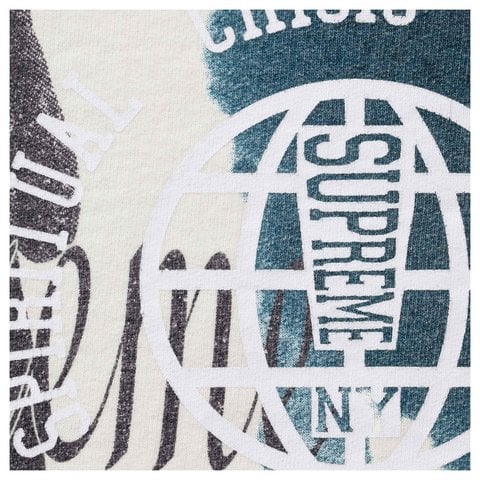 Overprint Hooded Sweatshirt - spring/summer 2026 - Supreme