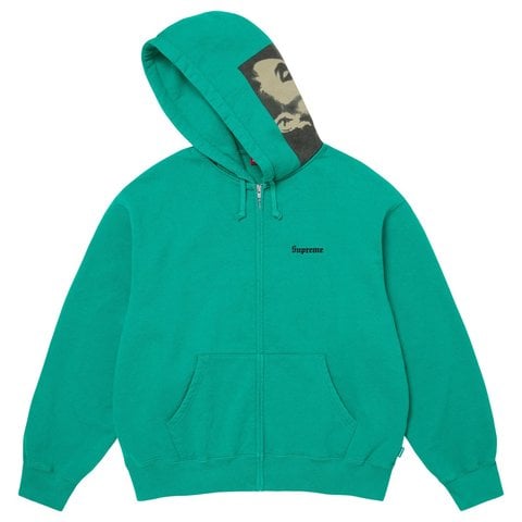 Paris Is Burning Zip Up Hooded Sweatshirt - Supreme