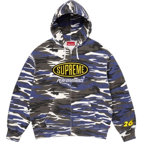 Performance Zip Up Hooded Sweatshirt - Supreme