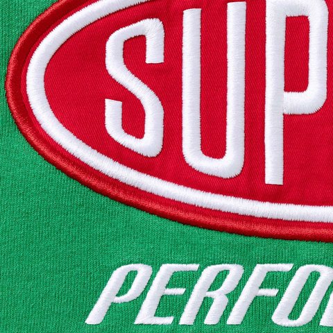 Supreme Performance Zip Up Hooded Sweatshirt - Green