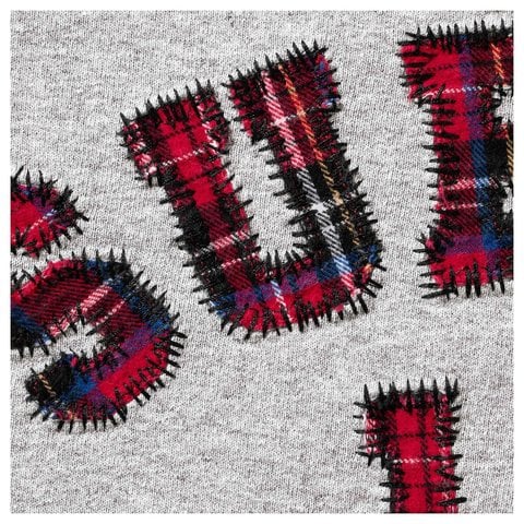 Plaid Arc Crewneck - spring/summer 2026 - Supreme