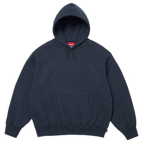 Supreme Satin Applique Sweatshirt ブラック L Supreme Satin Appliqué Hooded Sweatshirt (FW23) Black Men's - FW23