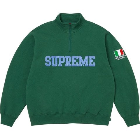 Shop Flag Half Zip Pullover - spring/summer 2026 - Supreme