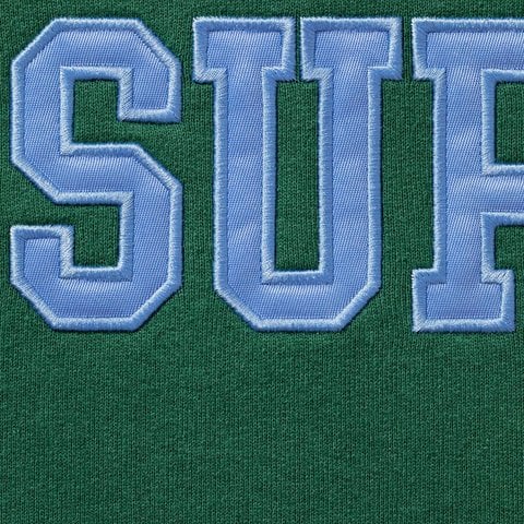 Supreme Shop Flag Half Zip Pullover - Dark Green - Milan