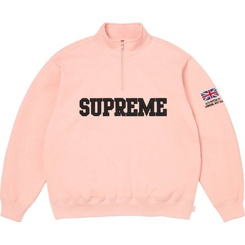 Shop Flag Half Zip Pullover - spring/summer 2026 - Supreme