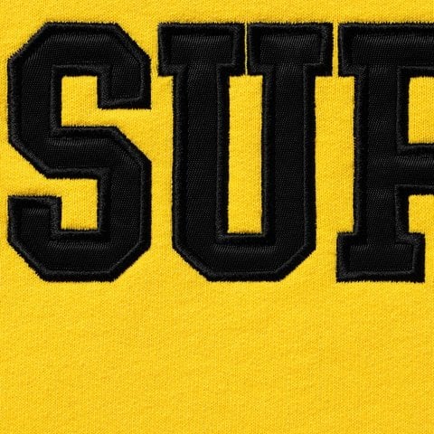 Supreme Shop Flag Half Zip Pullover - Yellow - Paris