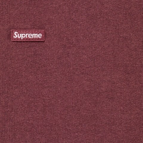 Supreme Small Box Drawcord Hooded Sweatshirt - Maroon