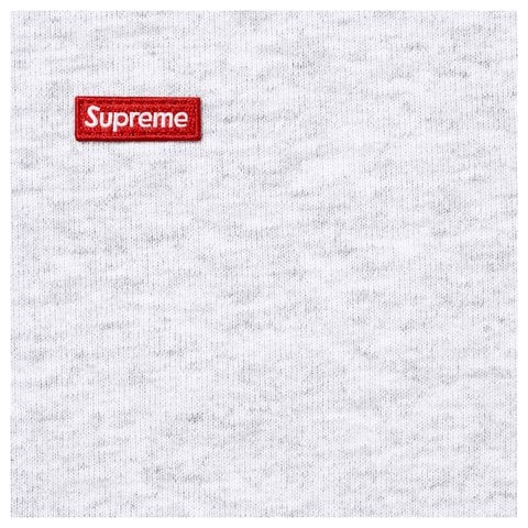 Supreme Small Box Zip Up Hooded Sweatshirt - Ash Grey