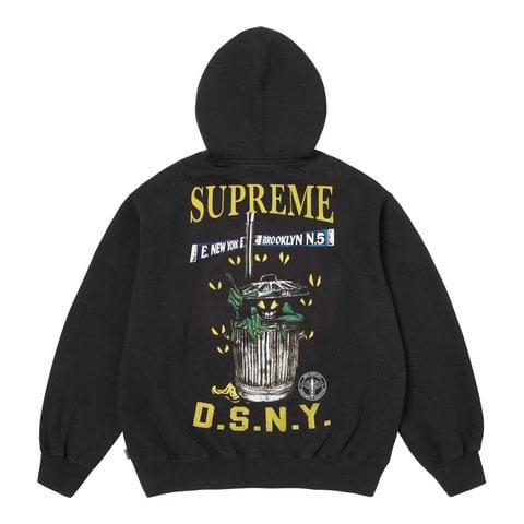 Supreme/DSNY Zip Up Hooded Sweatshirt - Supreme