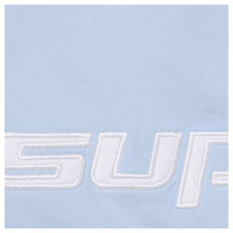 Supreme Supreme®/Jordan® Zip Up Hooded Sweatshirt - Light Blue