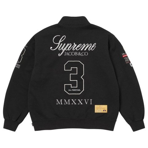 Supreme Supreme®/La Martina/Jacob & Co Zip Up Sweatshirt - Black