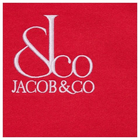 Supreme Supreme®/La Martina/Jacob & Co Zip Up Sweatshirt - Red